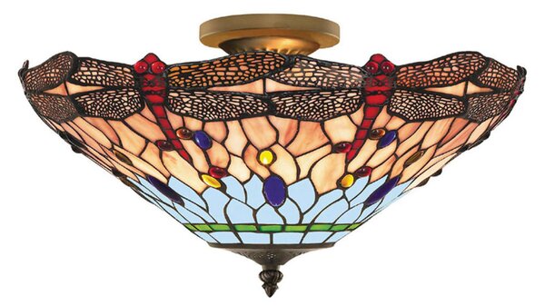 STROPNA SVETILKA Dragonfly 42/27 cm