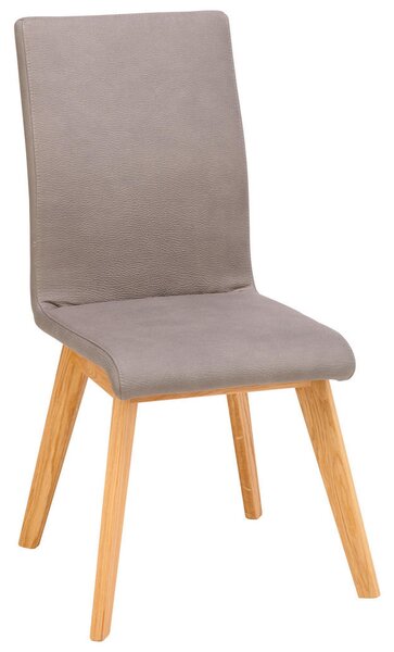 STOL, les, tekstil siva, barve hrasta