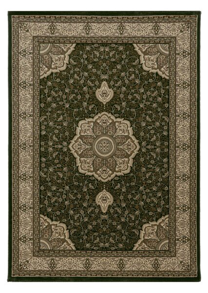 TKANA PREPROGA Kashmir 2601 Grün 200/290 cm tkano zelena