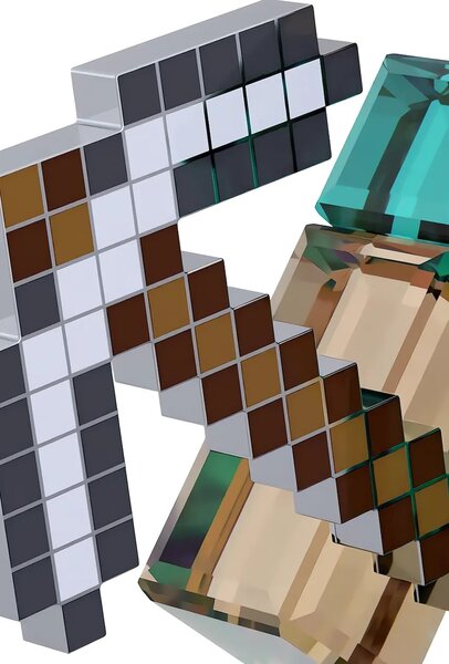 Swarovski Dekorativna figura Swarovski MINECRAFT