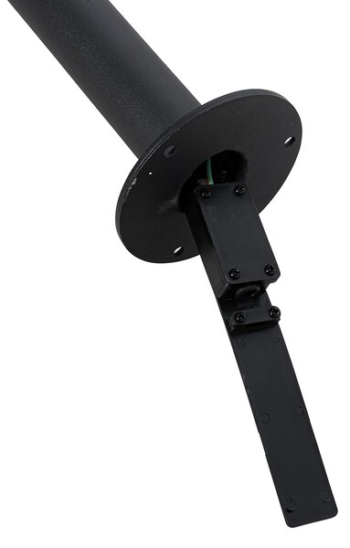 Moderna laterna črna s plastiko 104 cm IP44 - Sfera