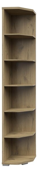 PISARNIŠKI REGAL 39,5/210,4/39,5 cm barve hrasta