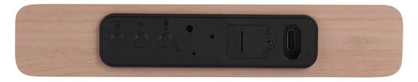 Karlsson Led budilka Karlsson Retro Flat LED 8 cm