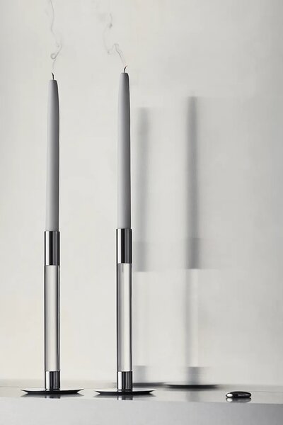 Orrefors Dekorativen svečnik Orrefors Lumiere 26,5 cm