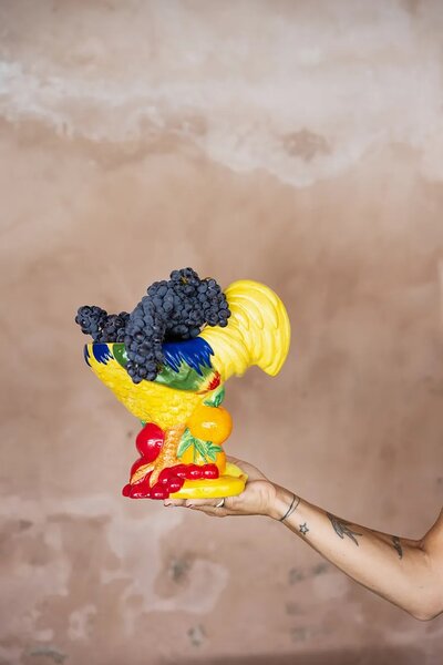 Byon Dekorativna skleda Byon Fruity Rooster 26 cm