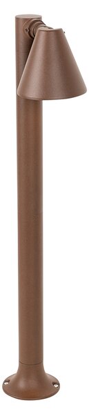 Moderna zunanja svetilka za stebre rjavo-rjava 60 cm IP44 nastavljive - Ciara