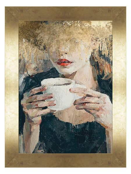 Uokvirjena stenska dekoracija home & lifestyle 50 x 70 cm