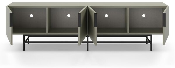 Zeleno-siva TV omarica 200x54,5 cm Eldia – Marckeric