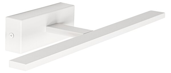 Stenska svetilka bela 41,5 cm vključno z LED IP44 - Jerre