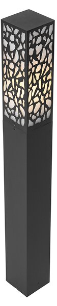Moderna zunanja svetilka črna 90 cm IP44 - Nicole