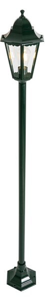 Klasična stoječa zunanja svetilka temno zelena 170 cm IP44 - New Orleans