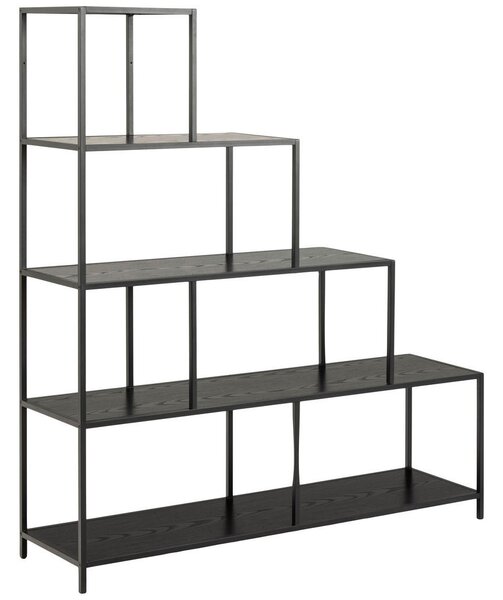 SOBNA PREGRADA 135/150/35 cm črna
