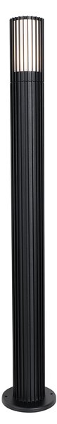 Dizajnerski zunanji stebriček črn 80 cm IP44 - Boris