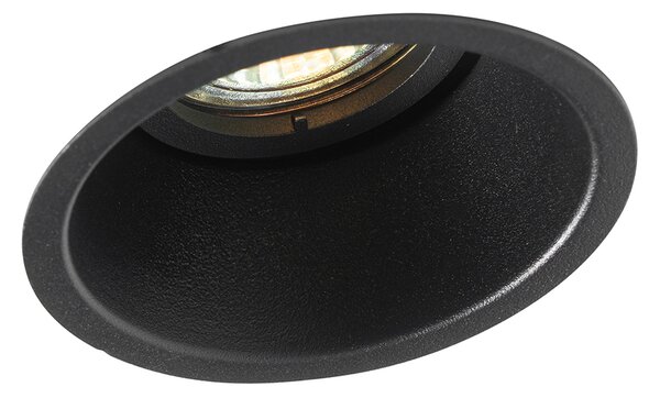 Pametni vgradni reflektor črne barve, nastavljiv, vključno z Wifi GU10 - Alloy
