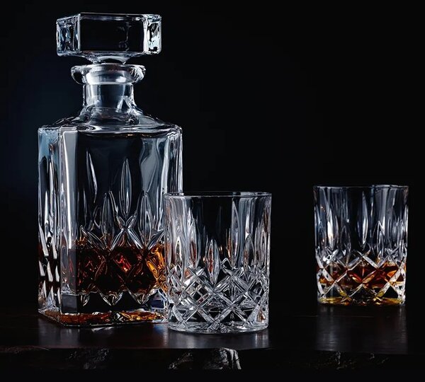 Nachtmann Dekanter za viski s kozarci Nachtmann Noblesse Whisky 700 ml 3-pack