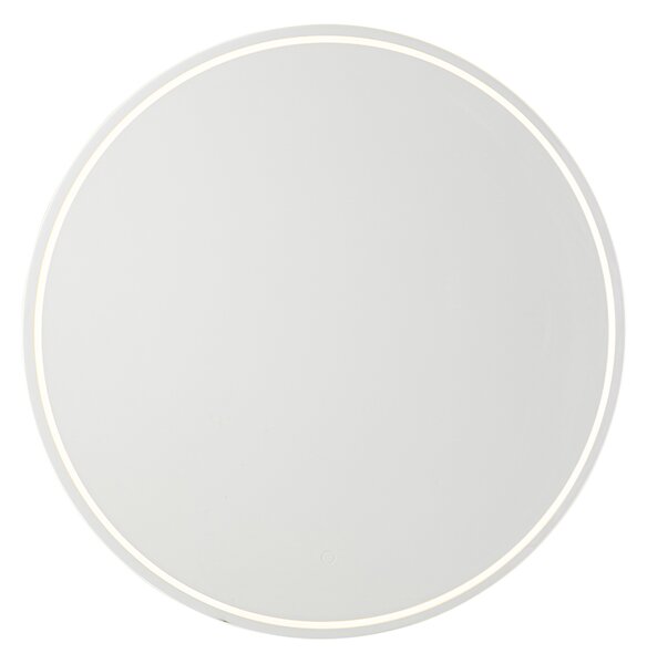 Sodobno kopalniško ogledalo 80 cm z LED in dotikalnim zatemnilnikom - Sebas