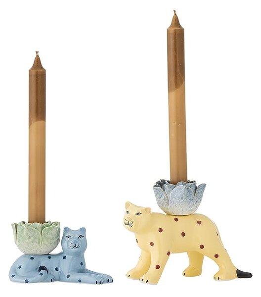 Bloomingville Dekorativen svečnik Bloomingville Rory 18 / 14 cm 2-pack