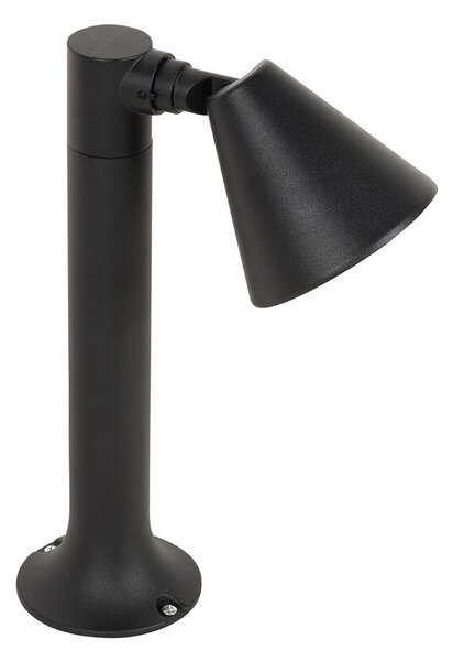 Moderna zunanja svetilka črna 30 cm IP44 nastavljiva - Ciara