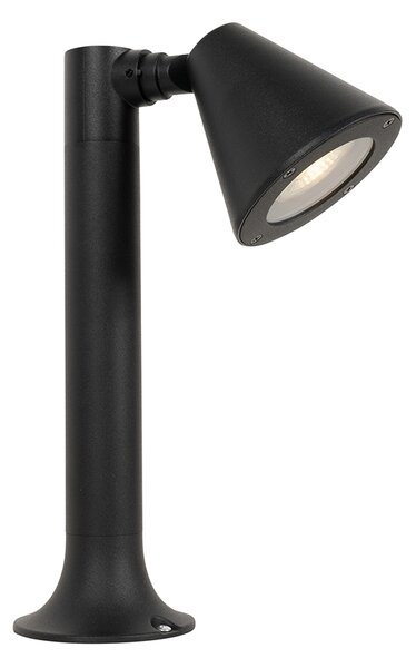 Moderna zunanja svetilka črna 30 cm IP44 nastavljiva - Ciara