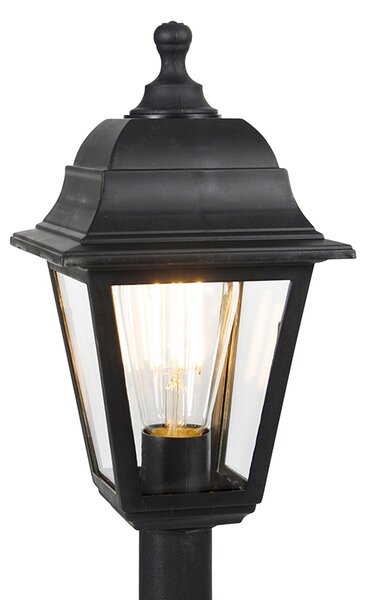 Klasična svetilka črna 122 cm IP44 - Capital