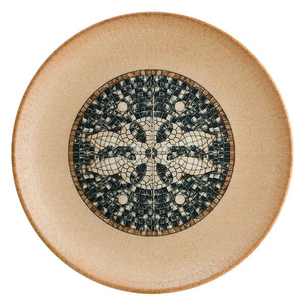Bonna Komplet krožnikov Bonna Mesopotamia Mosaic Wood Gourmet 30 cm 6-pack