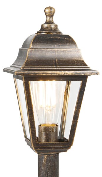 Klasična svetilka starinsko zlata 122 cm IP44 - Capital