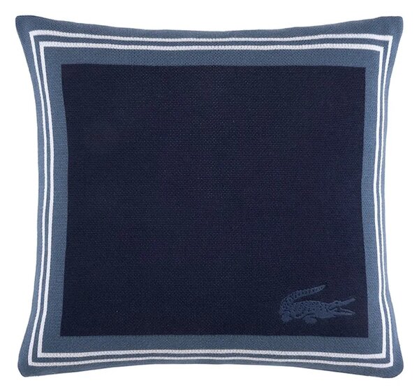 Lacoste Bombažna prevleka za blazino Lacoste L FRAME Marine 45 x 45 cm