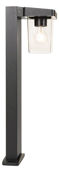 Sodobna zunanja talna svetilka črna 60 cm IP54 - Chimay