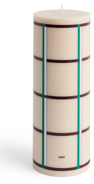 HAY Dekorativna sveča HAY Column Candle 9 x 25 cm