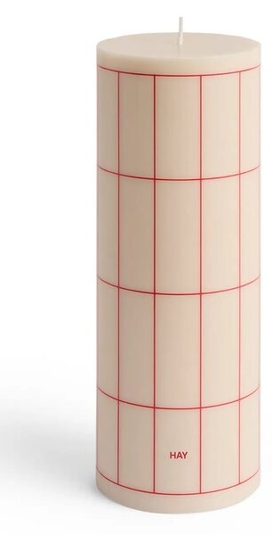 HAY Dekorativna sveča HAY Column Candle 9 x 25 cm