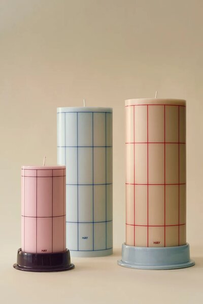 HAY Dekorativna sveča HAY Column Candle 9 x 25 cm