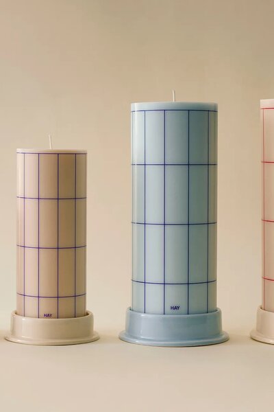 HAY Dekorativna sveča HAY Column Candle 9 x 25 cm