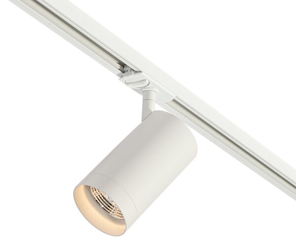 Moderni reflektor bela za 1-fazni tirni sistem 70 mm - Iconic Jeana Luxe
