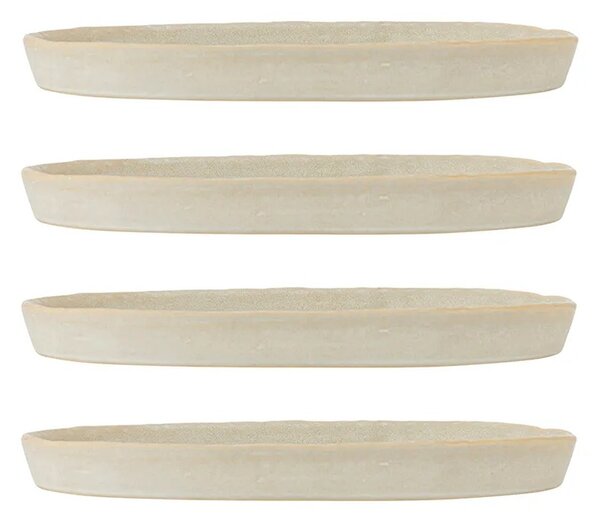 Bloomingville Komplet krožnikov Bloomingville Hadden 29 x 2,5 x 18 cm 4-pack
