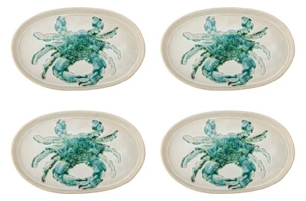 Bloomingville Komplet krožnikov Bloomingville Hadden 29 x 2,5 x 18 cm 4-pack