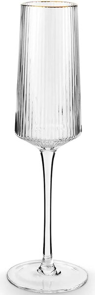 Vtwonen Kozarec za šampanjec vtwonen Gold Rim 230 ml 4-pack