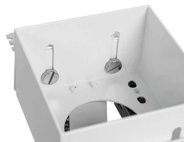 Komplet 6 brezrobnih vgradnih reflektorjev belih GU10 70 mm - Oneon