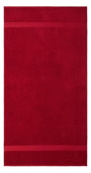 Ralph Lauren Majhna bombažna brisača Ralph Lauren AVENUE Carmin 50 x 100 cm