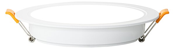 Komplet 6 vgradnih reflektorjev belih 14,5 cm vklj. LED nastavljiva v Kelvinih z Dip stikalom - Stephanie