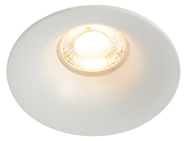 Komplet 12 vgradnih reflektorjev belih GU10 50 mm - Gijs