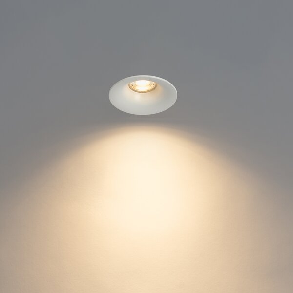 Komplet 12 vgradnih reflektorjev belih GU10 50 mm - Gijs