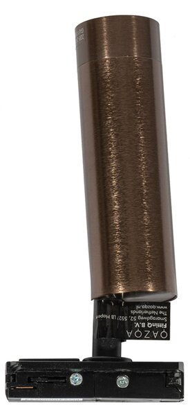 Moderni reflektor temno bronaste barve za 1-fazni tirni sistem 35 mm - Iconic Jeana Luxe