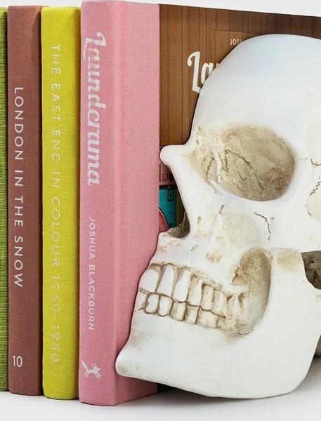 Luckies of London Podstavki za knjige Luckies of London Skull 12,3 x 15 x 21,5 cm 2-pack