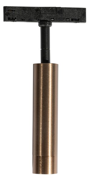 Moderni reflektor temno bronaste barve za enofazni tirni sistem - Slimline Uzzy