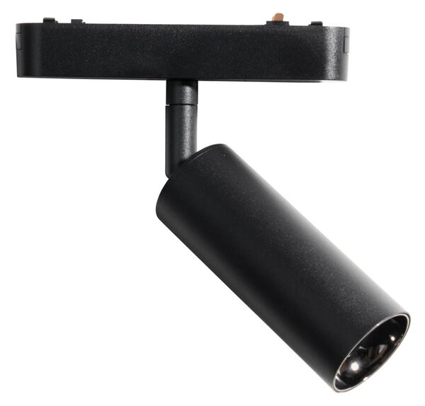 Moderni črni reflektor za enofazni tirni sistem 4,5 W 3000 K - Magnetic Samson