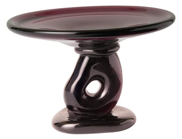 Ferm Living Dekorativna pladenj ferm LIVING Damo Glass Centrepiece 21 cm
