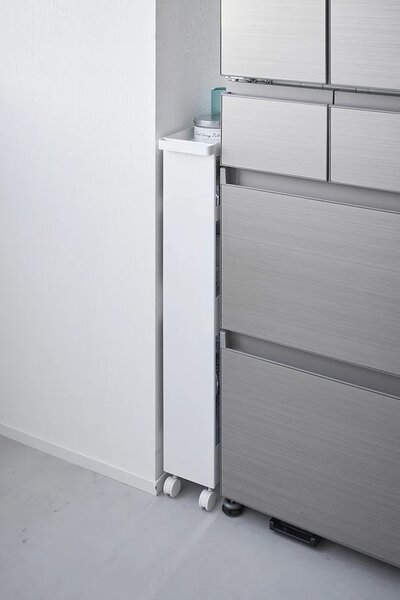 Yamazaki Regal na kolesih Tower Slim 13 x 48 x 80.5 cm