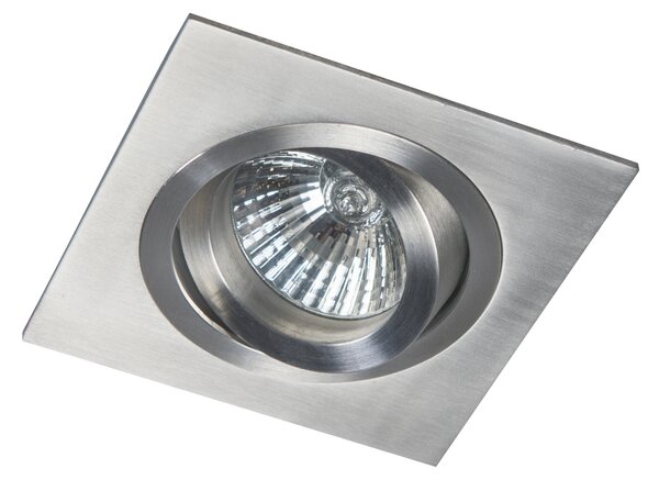 Komplet 6 vgradnih reflektorjev jeklo nagibni - Lock 1