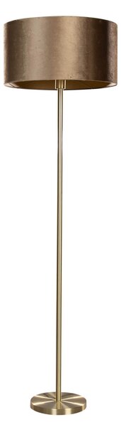 Stoječa svetilka medenina z žametnim odtenkom bron 50 cm - Simplo