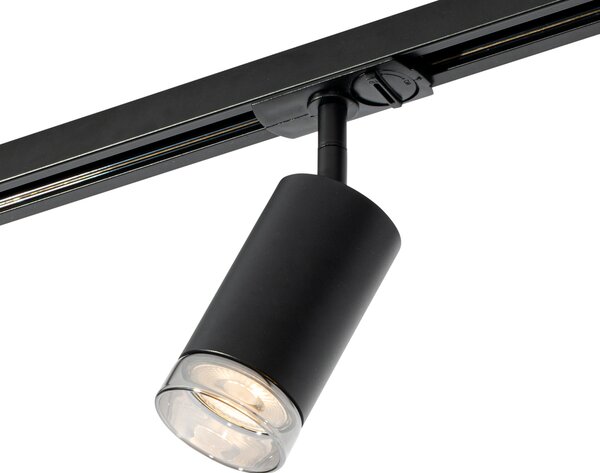Moderni reflektor z dimljenim obročem za enofazni tračni sistem GU10 50mm - Iconic Jeana